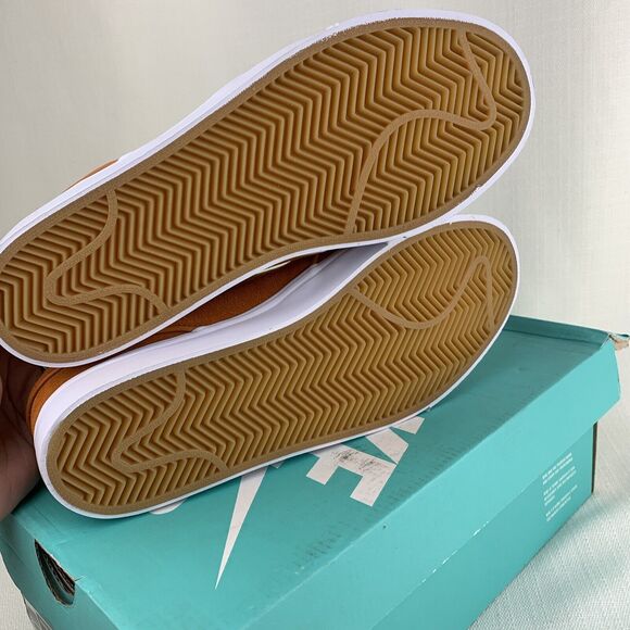 Nike SB Zoom STEFAN JANOSKI‎ Skate Shoes 333824-887 Orange White Mens 7 New! - Picture 10 of 12